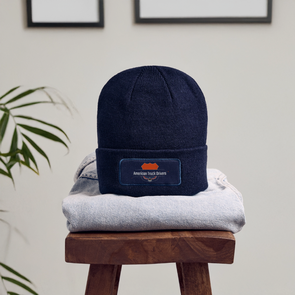 Patch Beanie - American Truck Drivers - navy