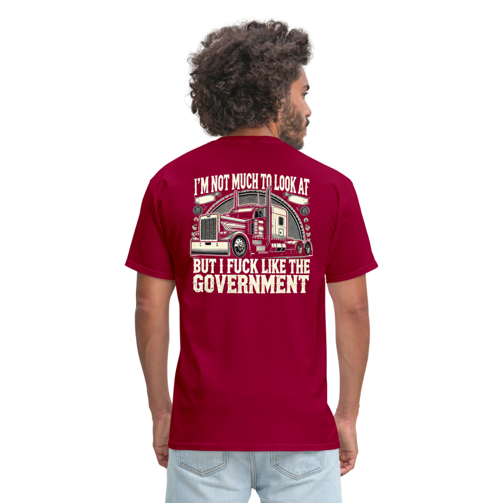 Graphic  Unisex Classic T-Shirt - dark red