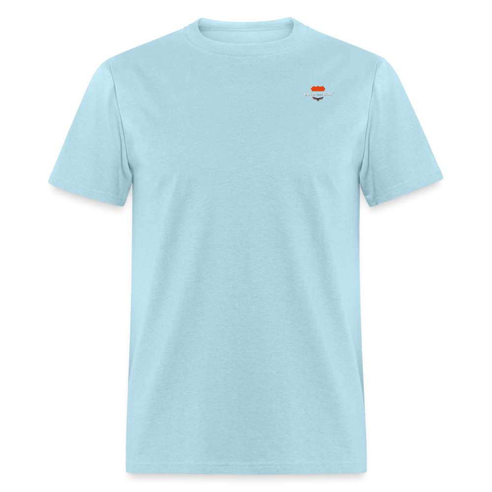 Graphic T-Shirt "Hell On Wheels" - powder blue