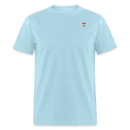 Graphic T-Shirt "Hell On Wheels" - powder blue