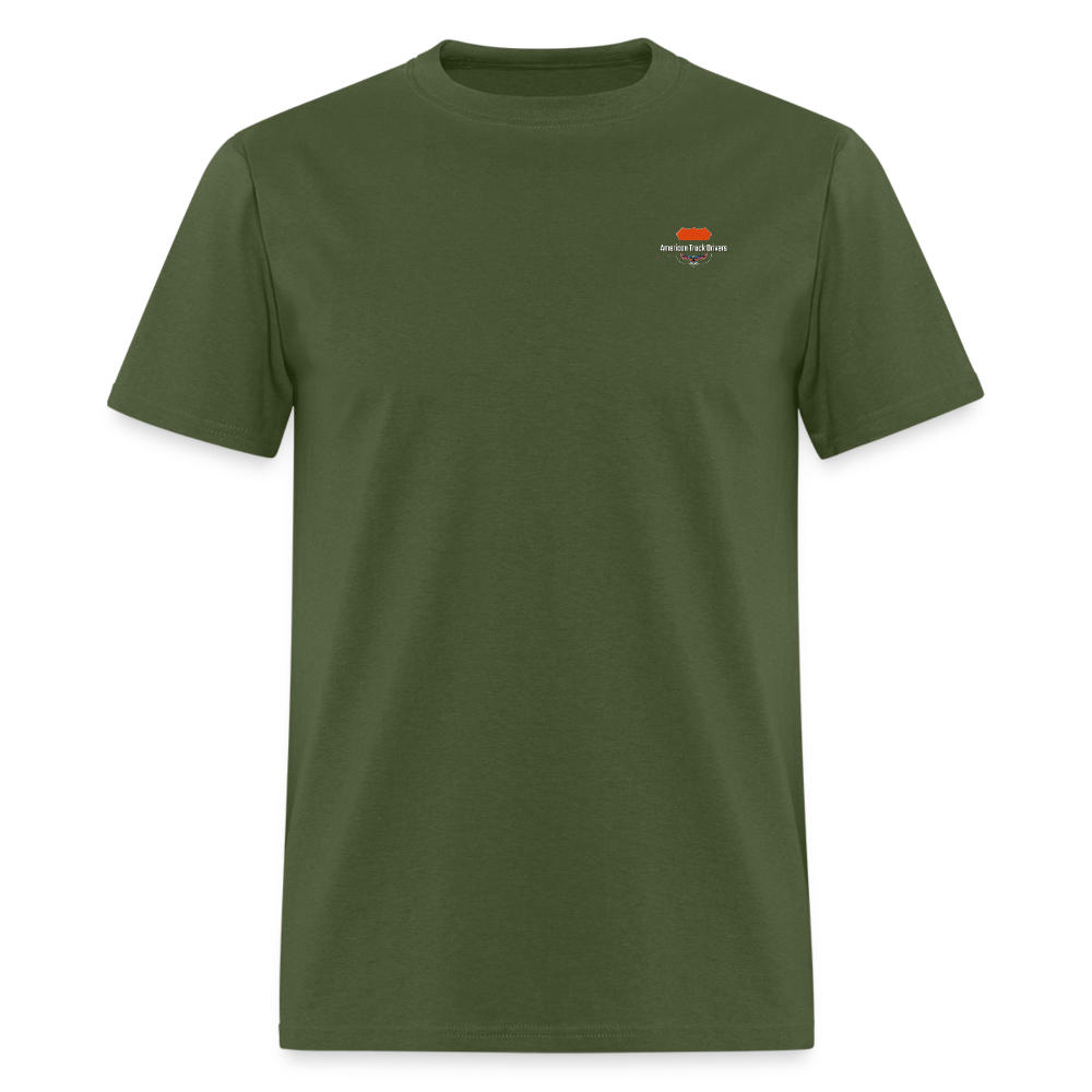 Graphic T-Shirt "Without Trucks You Will Be - military green