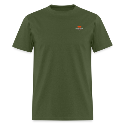 Graphic T-Shirt "Without Trucks You Will Be - military green