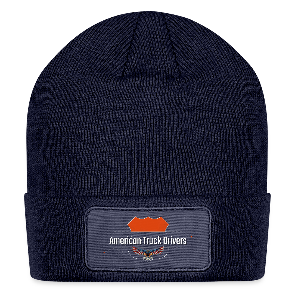 Patch Beanie -  American Truck Drivers - navy