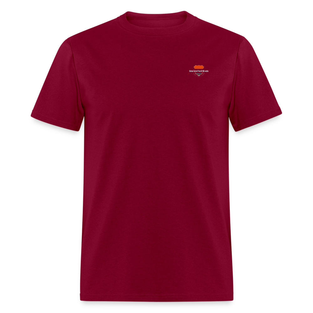 Graphic T-Shirt "Without Trucks You Will Be - burgundy