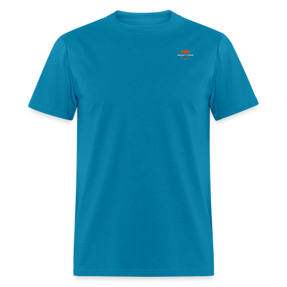 Graphic T-Shirt "Hell On Wheels" - turquoise