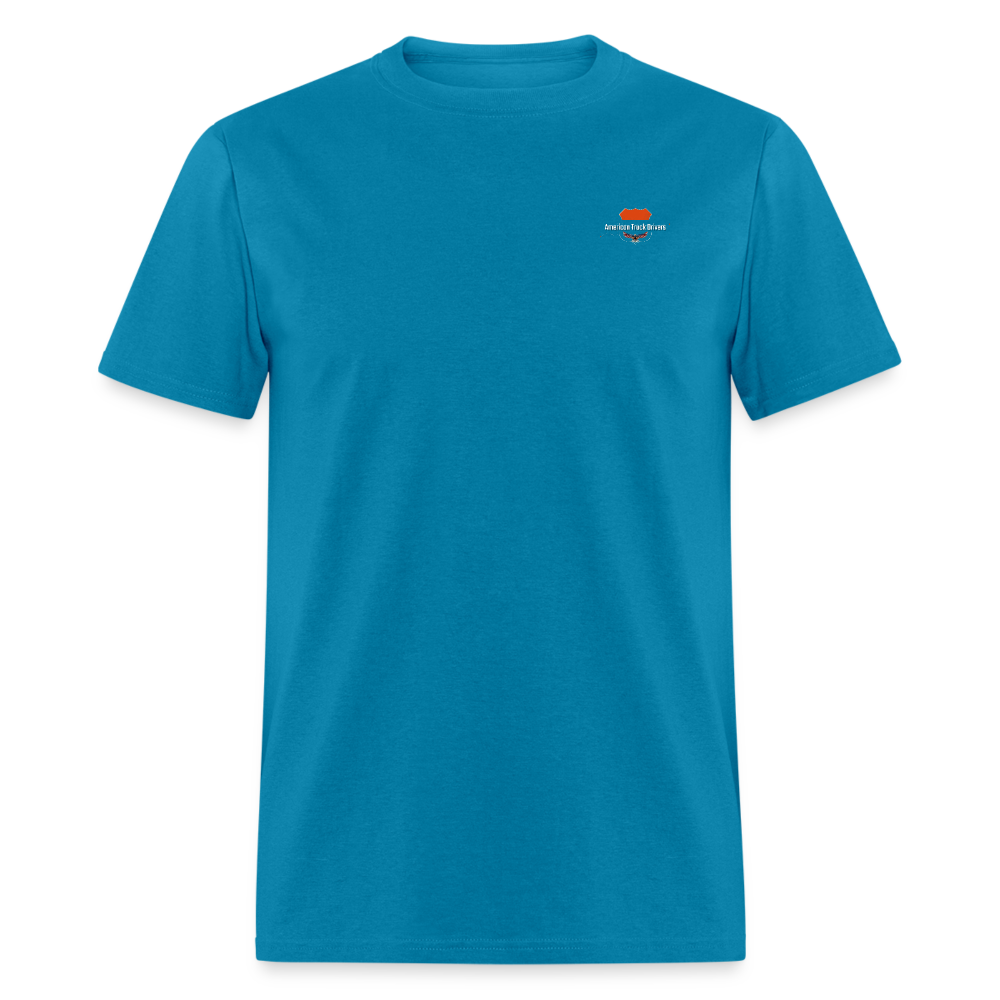 Graphic T-Shirt "Without Trucks You Will Be - turquoise