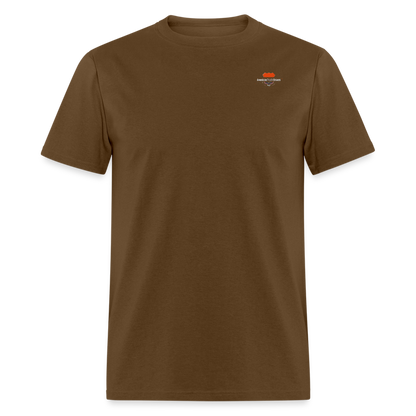 Graphic T-Shirt "Hell On Wheels" - brown