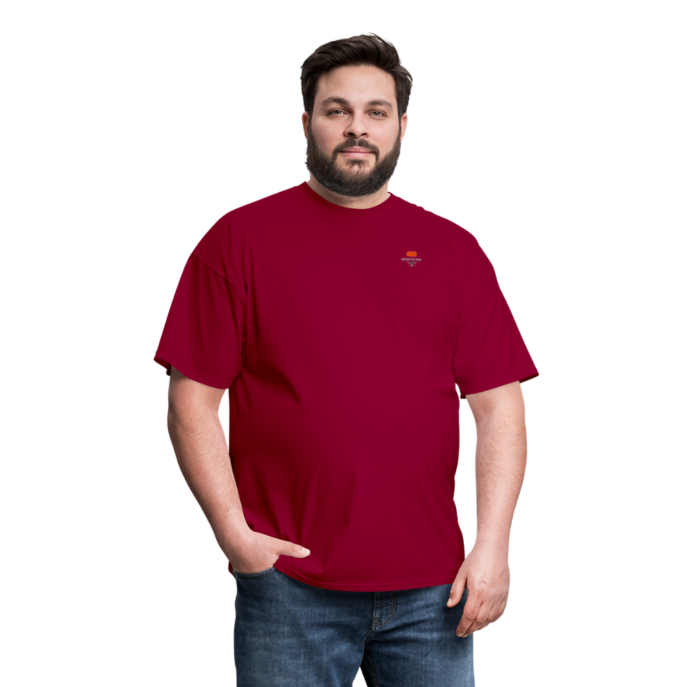 Graphic T-Shirt "Without Trucks You Will Be - dark red