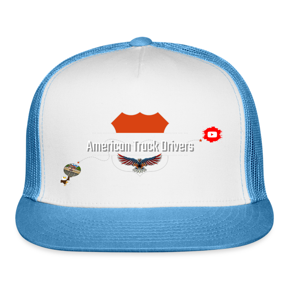 Trucker Cap - American Truck Drivers - white/blue