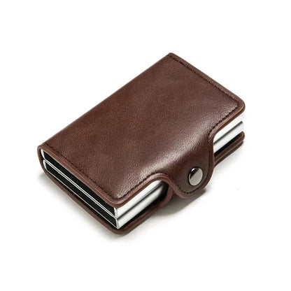 Carbon Fiber Credit Card Holder - Brown - Carbon Fiber Credit Card Holder