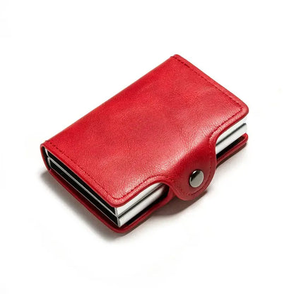 Carbon Fiber Credit Card Holder - Red - Carbon Fiber Credit Card Holder